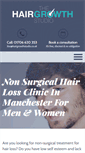Mobile Screenshot of hairgrowthstudio.co.uk